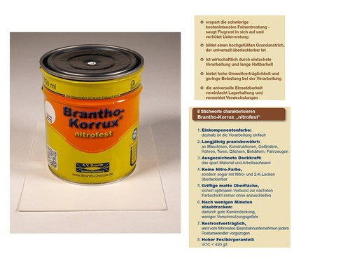 Brantho korrux nitrofest 750ml - korrux,