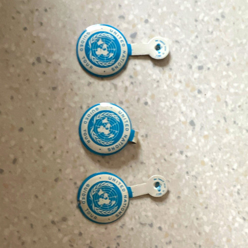 Vereinte nationen anstecker - un,