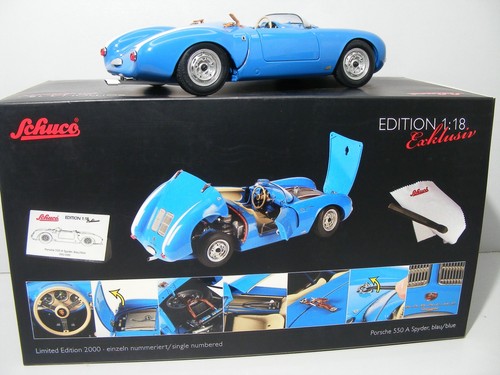 Schuco porsche 550 - schuco, 1:18