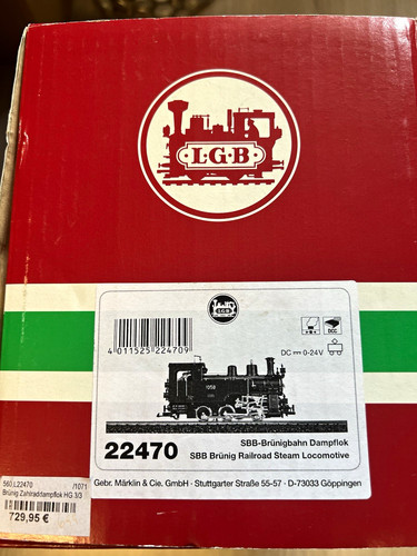 Lgb dampflok 22470 sbb - lgb,