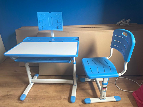 Kinder schreibtisch blau weiß - kinder,