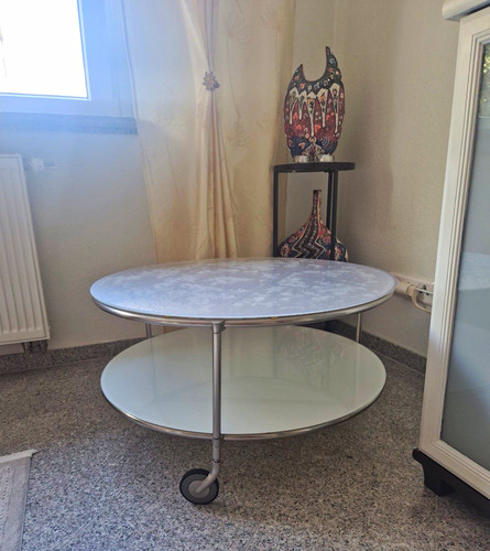 Runder couchtisch glasplatte - runder,