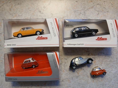 Schuco bmw 2002 vw - 1:64,