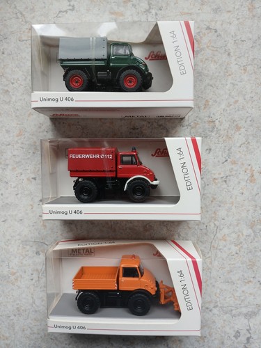 Schuco unimog 406 3 - 1:64, u